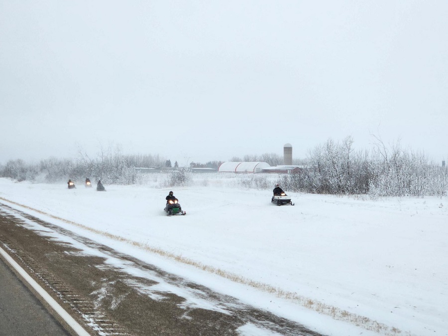 Fresh snow just in time for Snowmobile Safety Week